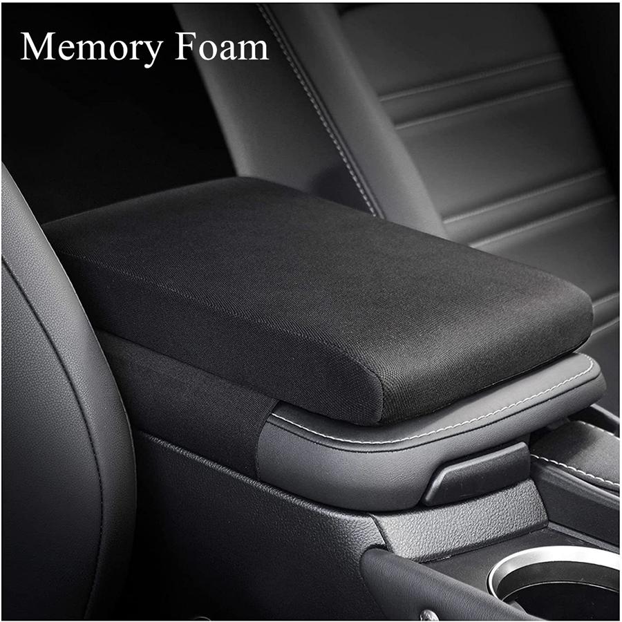 Car Armrest, Center Console, Armrests, Box Cover, Black Memory Foam, Universal