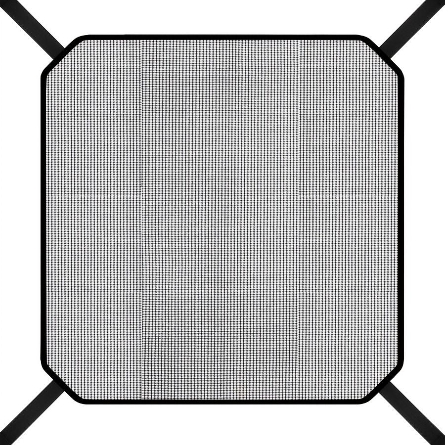 1pc, PVC Outdoor Air Conditioner Cover - Waterproof, Breathable Mesh Ventilation - Dust & Debris Protection Accessory.