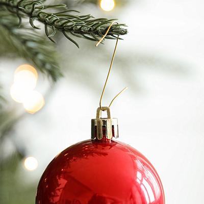 100 szt. Haczyki w kształcie litery S na ozdoby świąteczne Uchwyty Zawieszka na bombkę choinkową Wisząca dekoracja do domu Navidad Nowy Rok