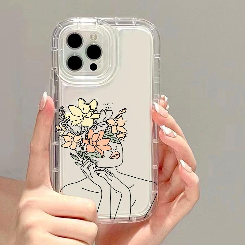 Phone Case for IPhone 13 15 14 12 11 16 Pro Max XR XS SE Max 6 7 8 Plus for Samsung S24 A55 A32 S23 for Yellowmi Note 13 12 11 10 Pro Drop Resistant