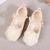 Girls' Leather Shoes 2026 Autumn New Flower Little Girl Princess Shoes Soft Sole Small Leather Shoes Medium and Large Children's Baby Single Shoes
