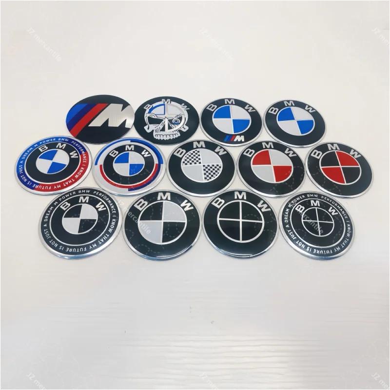 4pcs-60mm automobile wheel hub sticker logo rim cover badge For BMW X1 X3 X5 X6 Z4 M2 M3 M4 modified hub center sticker