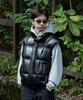 Minimalproject Silent See-Through Down Padded Vest Mvt103 / 3 Colors