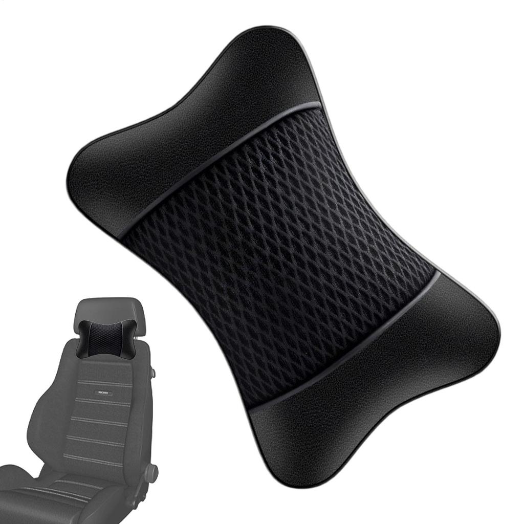 Elastyczny Oddychający Skórzany Zagłówek Dwustronny Samochodowy Ciężarowy Wnętrze Zagłówek Poduszka Podpierająca Szyję Wygodny Uniwersalny Zagłówek