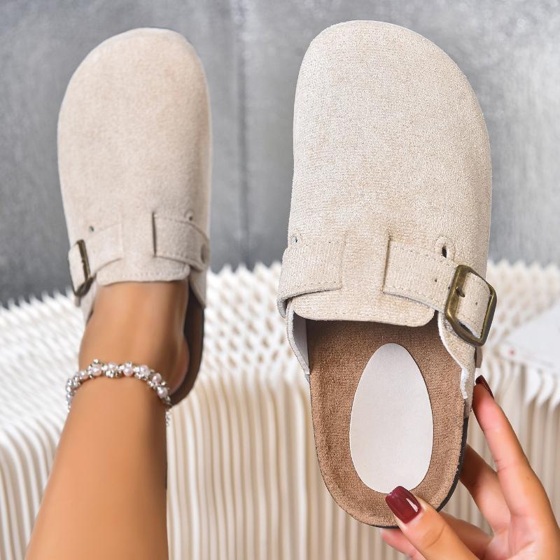 Women Slippers Trend Baotou Slides Women Summer All-Match Sandals Buckle Platform Slippers Women Beach Outdoor Shoes