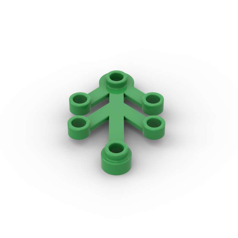 Non-Toxic Moc 10Pcs 2423 Plant Leaves 4X3 Coupling Building Blocks Flowers And Grass Tree Leaf Brick Particle Toy Children Birthday Gifts