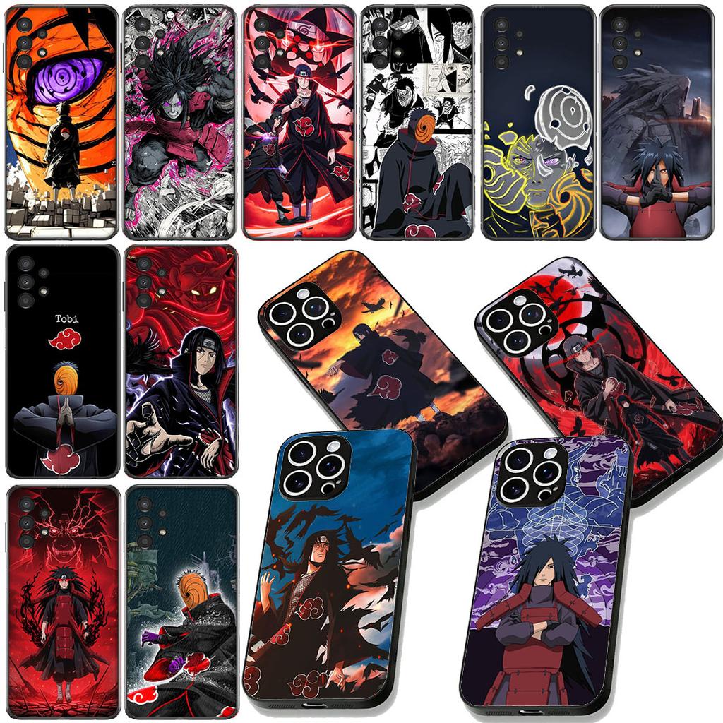 Itachi Uchiha Narutos Madaras Obito Tobi Phone Cover for Xiaomi Poco C85 C65 C75 X7 X6 M6 M8 F7 F8 Ultra F6 Pro 4G 5G Case