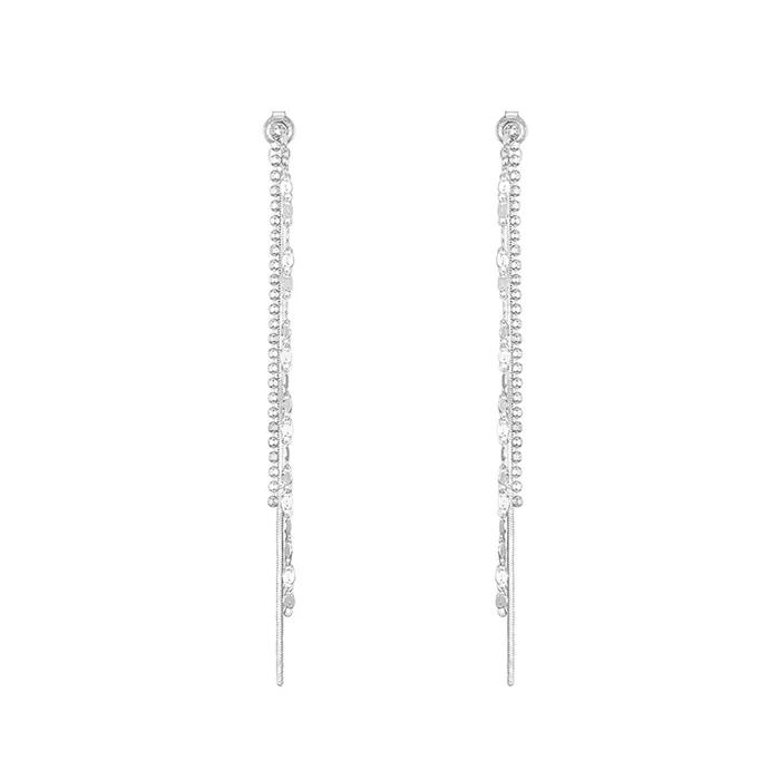 [Worn by IU][sv925] 3-chain Drop Earring