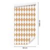 Harlequin Diamonds Wallpaper White, Cream and Gold for Living Room and Bedroom 50x1000