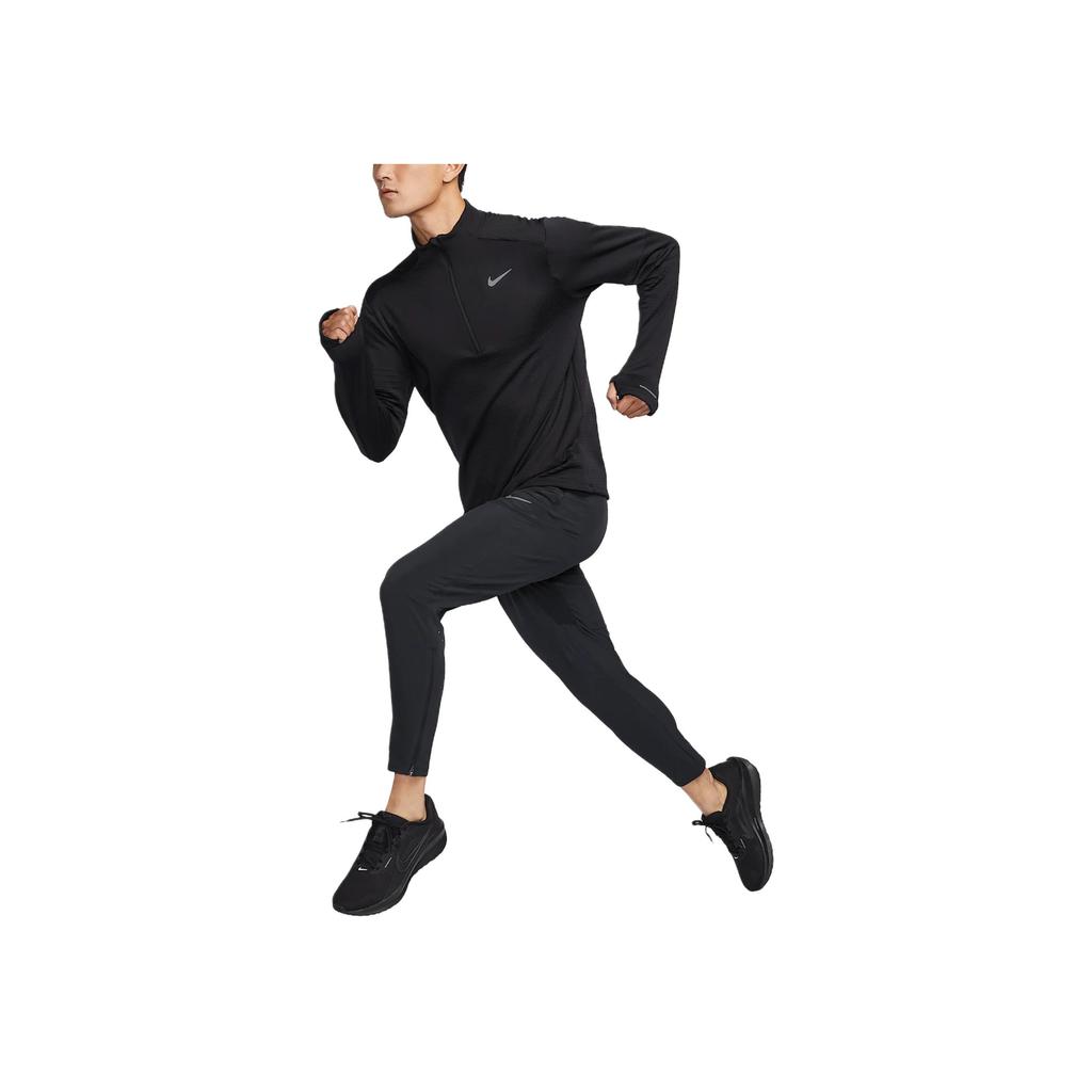 Nike Dri-Fit Swoosh SS25 Stride Fashion Soft Comfortable Sports Pants Men Bottoms Black HV4545010