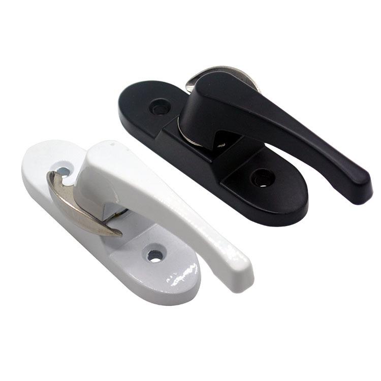 Zinc Aluminum Push-Pull Handle & Anti-Theft Crescent Window Lock for UPVC Windows