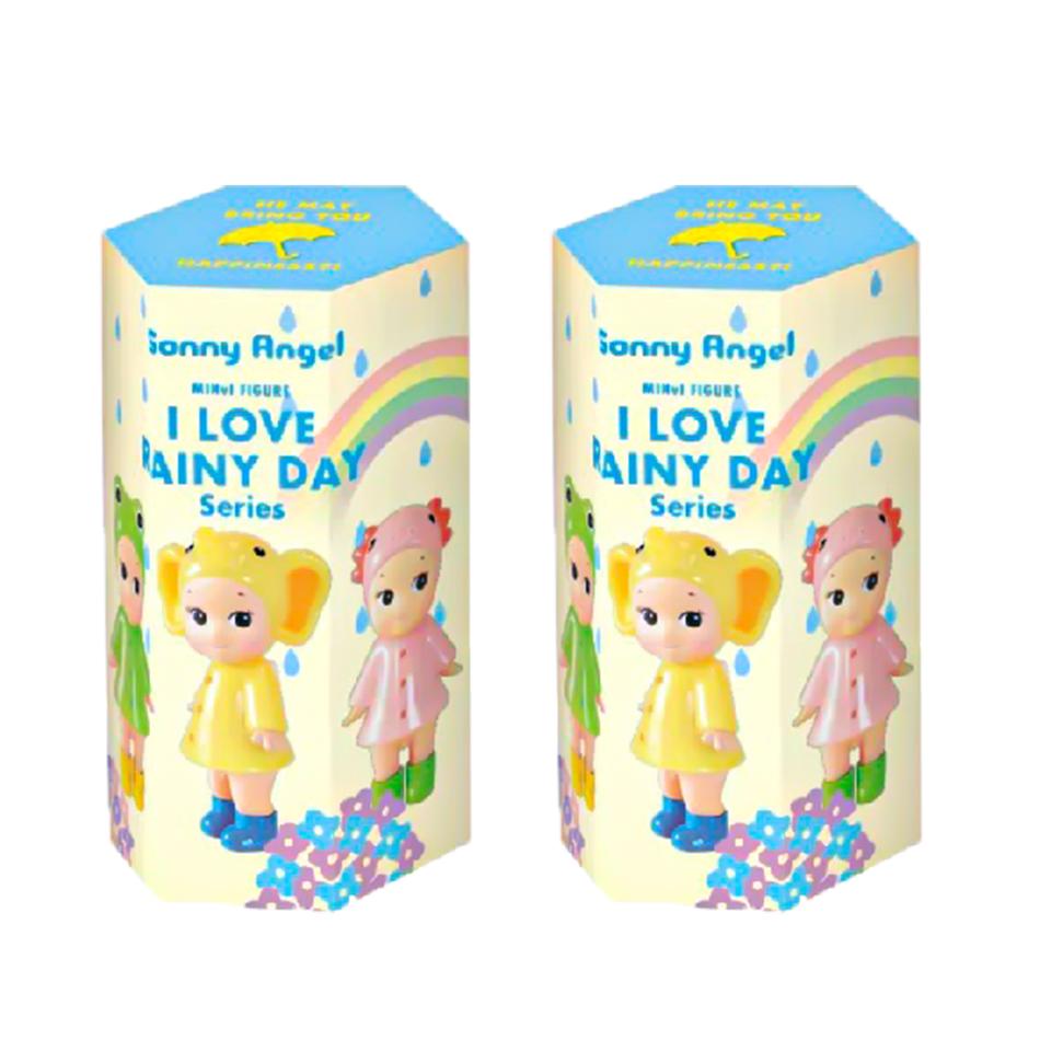 S Angle I Love Rainy Day Series Blind Box Cute Mini Figure Anime Character Doll Model Decoration Toy Children Gift Surprise Box