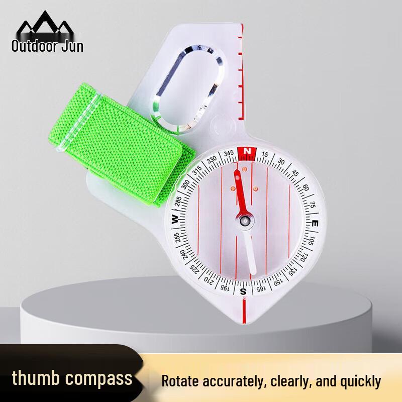 

High-Precision Orienteering Thumb Compass