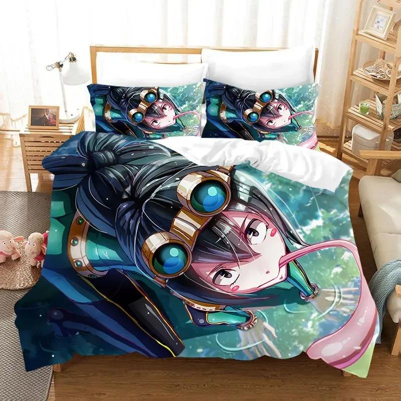 My Hero Academia 3D Printed Duvet Case Pillowcase Bedding Set Twin Full King for Kids Adults Bedroom