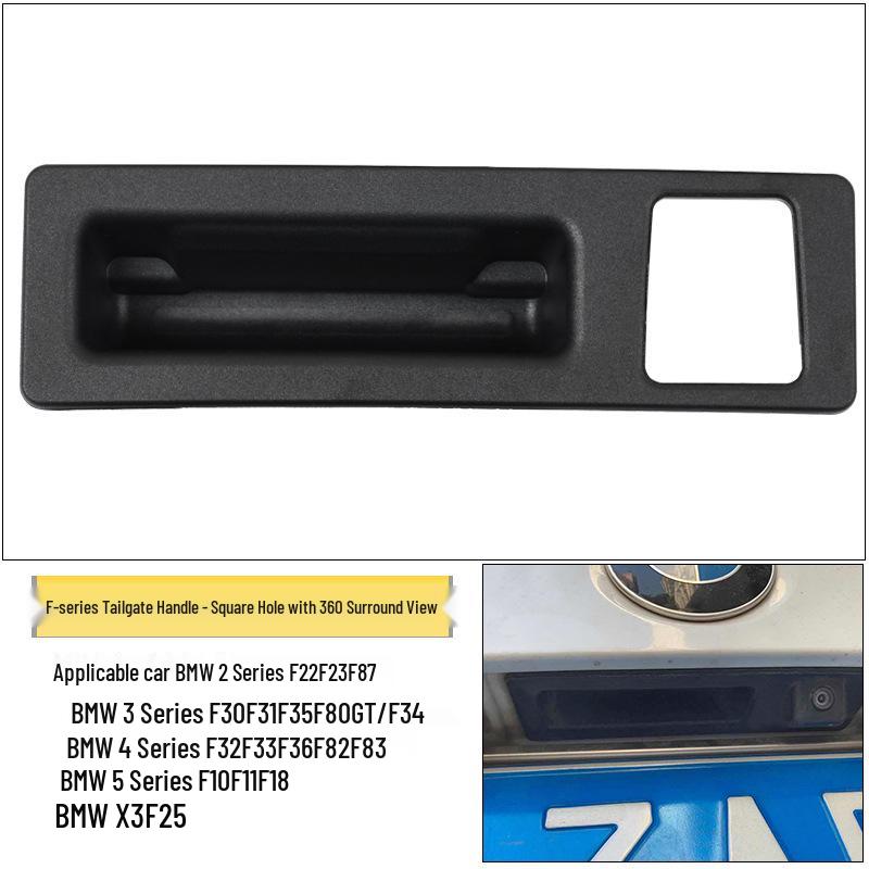 BMW 2, 3, 4, 5 Series & X1/X3/X5 Trunk Tailgate Handle with Camera