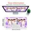 Kpop Stars Pastel Dreams Large Gaming Mouse Pad Nonslip Rubber Base Waterproof Desk Mat For Office Pc Laptop