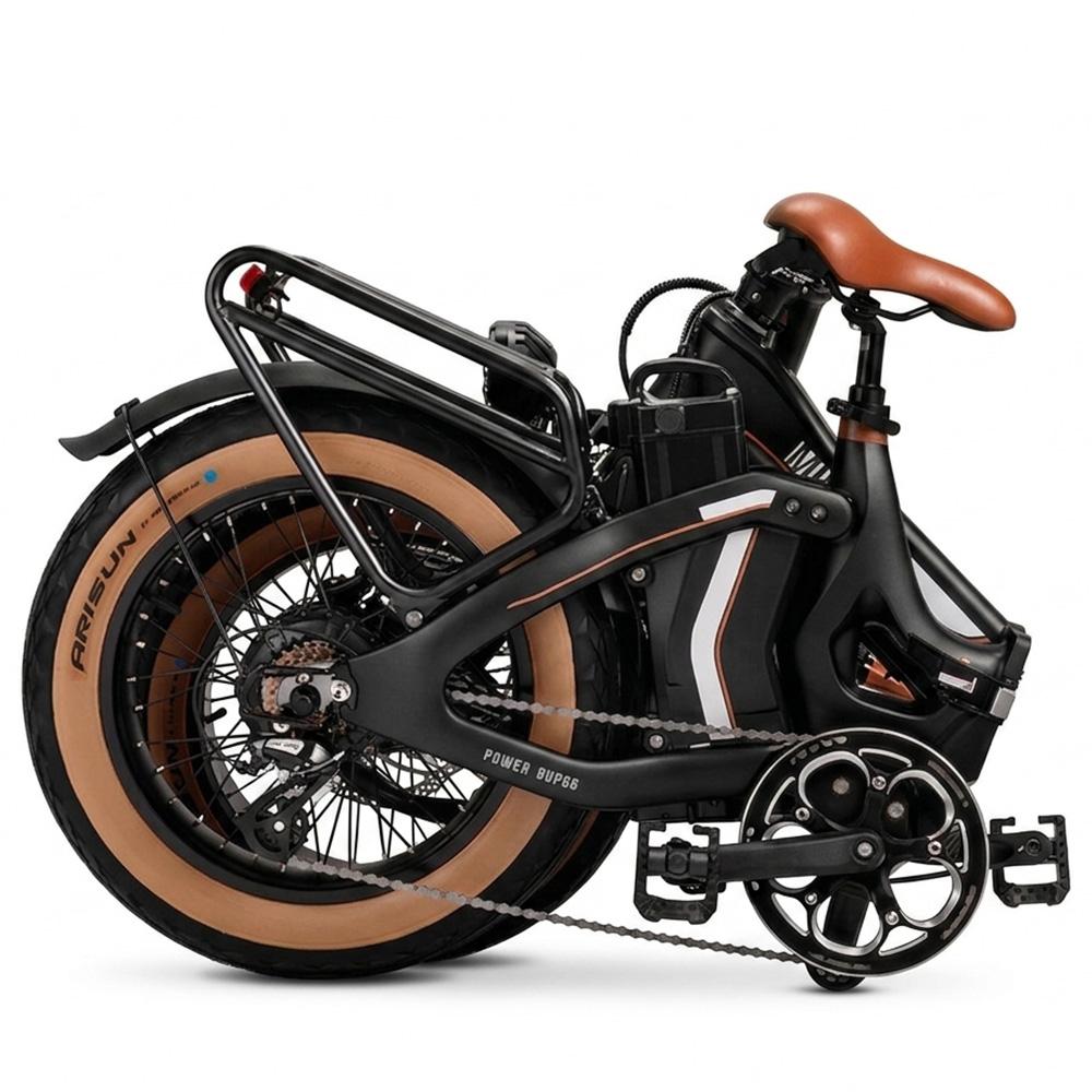 MIHOGO One Electric Bicycle 20" Tire 1000W Peak Motor Dual Disc Brakes 7 Speed LED Display 48V 29Ah Foldable City E-Bike Max Load 180kg