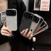 Laser Aurora CD Pattern Matte Case For iPhone 17 16 15 14 13 12 11 Pro Max Plus Soft Bumper Shockproof Armor Hard Cover