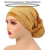Soft Elastic Velvet Instant Turban Inner Hijabs Caps Hat Muslim Fashion Women's Headscarf Solid Color Women Hijab Bonnet