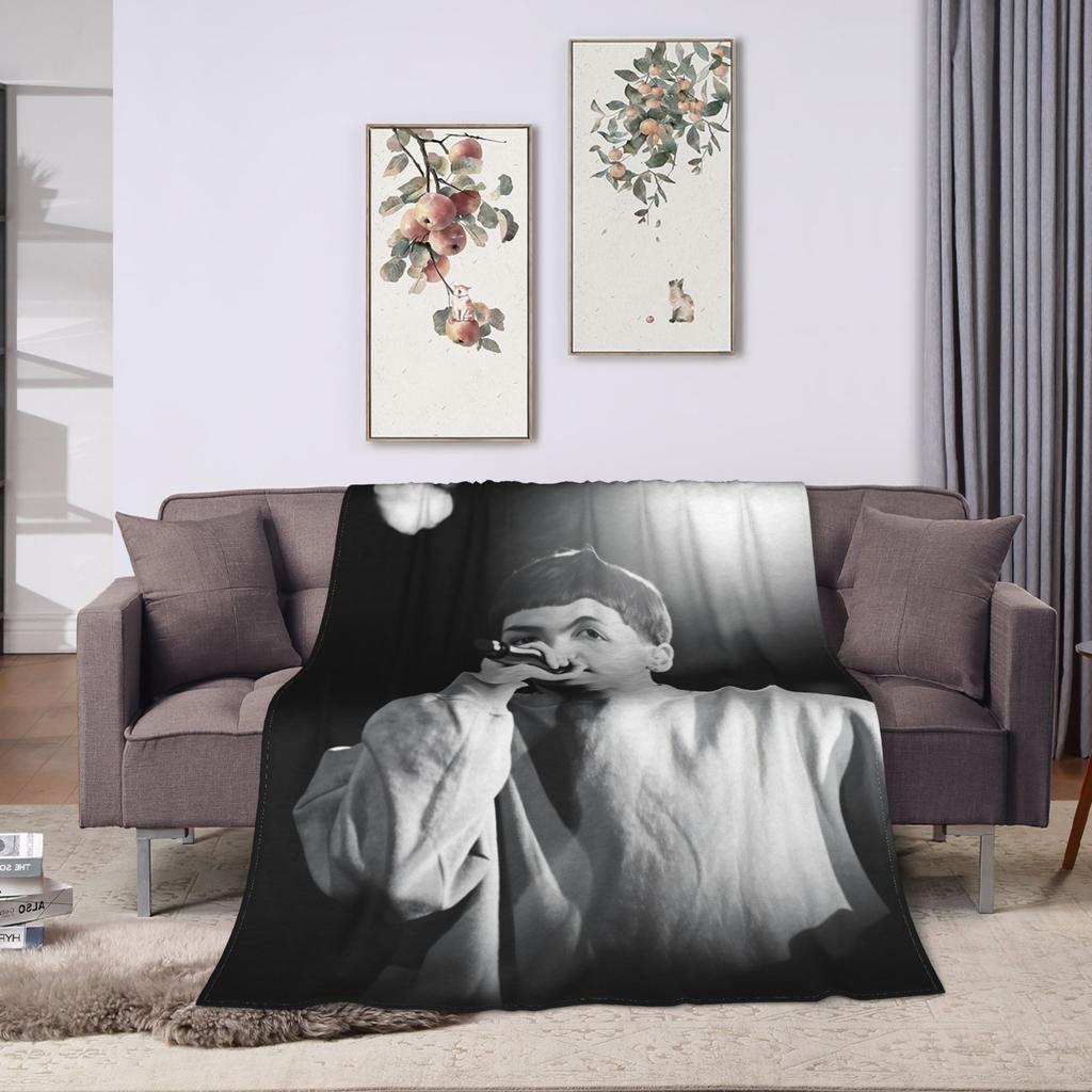 Milo J Argentinischer Rapper Warme Weiche Decke Flugzeugreise Plüsch Überwurf Lustiger Sofa Sessel Flanell Tagesdecke Schlafsofa Abdeckung