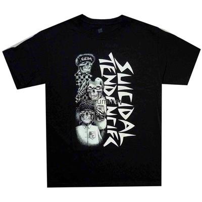 Summer Style Fashion Suicidal Tendencies Tres Vatos Shirt S M L Xl Tshirt Metal Punk T-Shirt Plus Size Casual Clothing