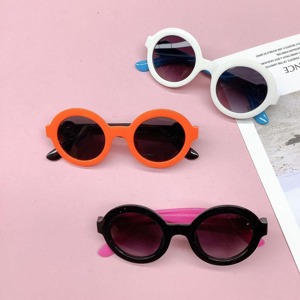 Fashion Travel Children'S Sunglasses Trend Contrasting Colors Children'S Sunglasses Trend Glasses