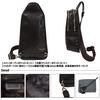 Shoulder Bag Antique Leather Black [Aniari] 01-07004