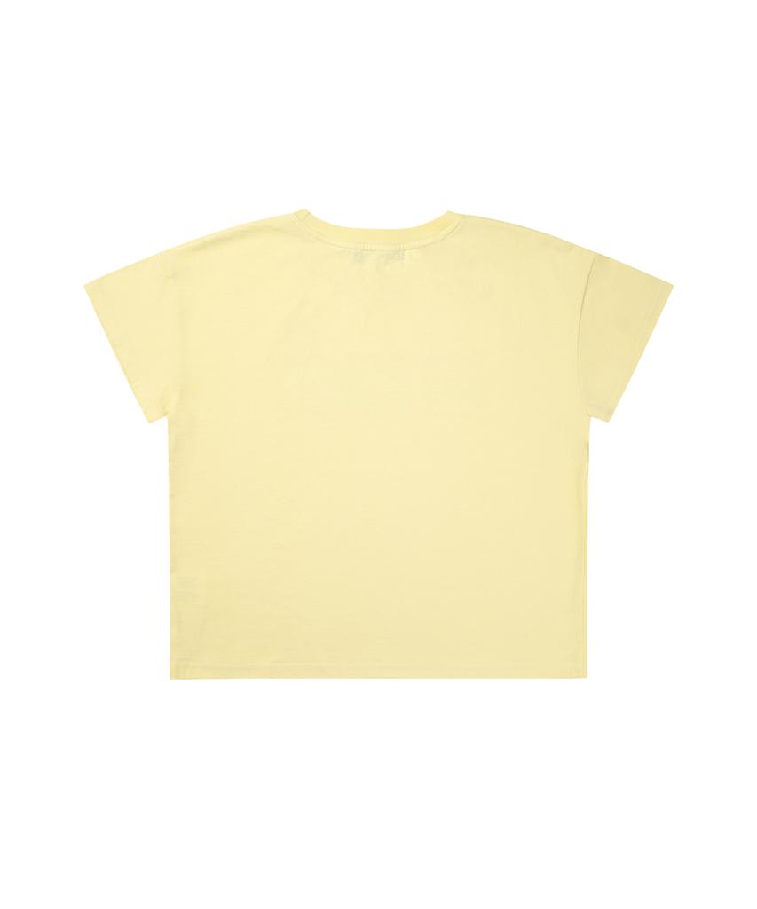 KAIFAI Summer Rhythm Short Sleeve T-Shirt (Lemon) K26Qb239