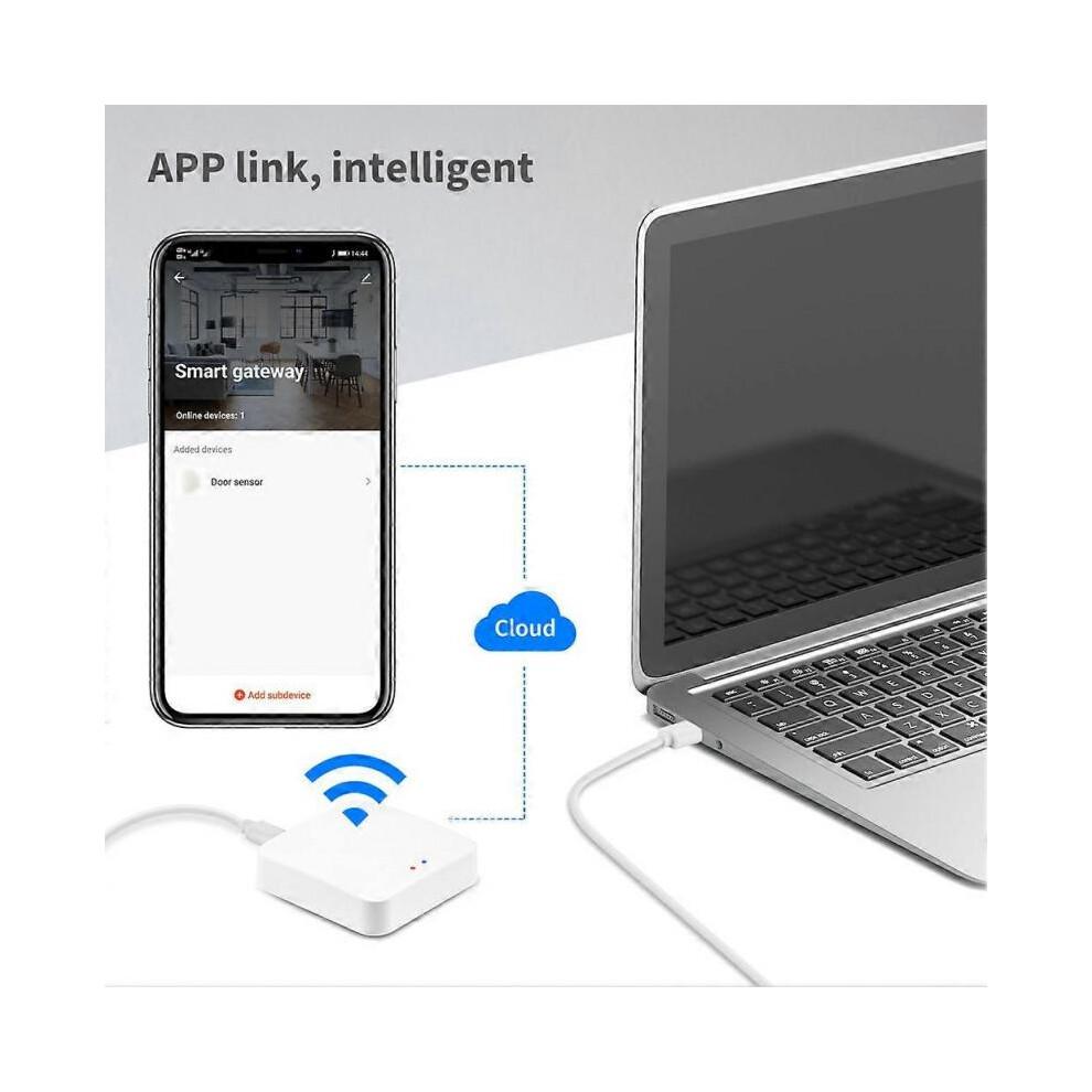 Tuya Smart Gateway Hub Multi-model Smart Home Bridge WiFi Bluetooth ZigBee APP Wireless Remote Control Alexa Google