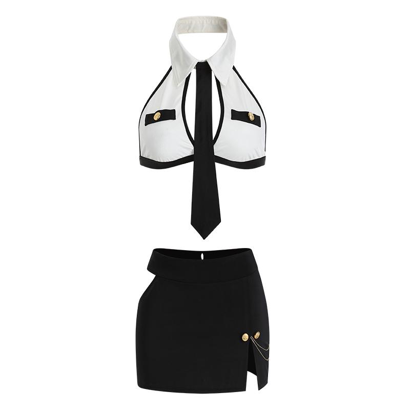 Hot Office Lady Cosplay Women Teacher Erotic Bra Blouse Sheath Miniskirt Sex Uniform Set Female Secretary Costume Sexy Lingerie