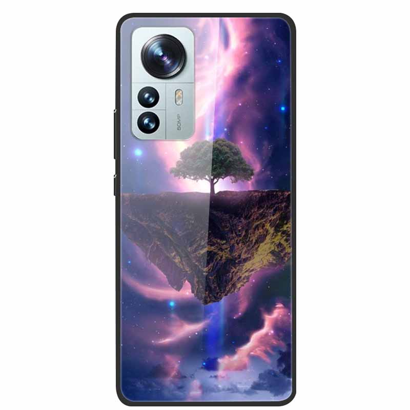 Tempered Glass Cases For Xiaomi 12T 5G Case Hard Phone Back Cover for Xiaomi 12T Pro Protection Shells Mi 12 T 12TPro 2022 Cool