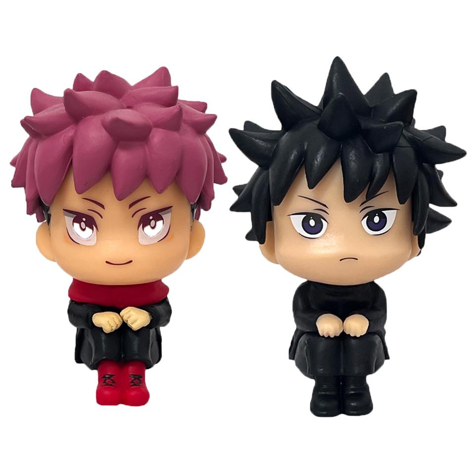 10cm Anime Jujutsu Kaisen Figure Itadori Yuji Gojo Satori Fushiguro Megumi Kugisaki Kawaii Toy PVC Model Action Figure Kid Gift