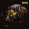 Technical-Designal 1331Pcs Superior-Grade Retro Premium-Quality Mechanical First-Class Steam Premium-Quality Car High-Standard Construction-Set