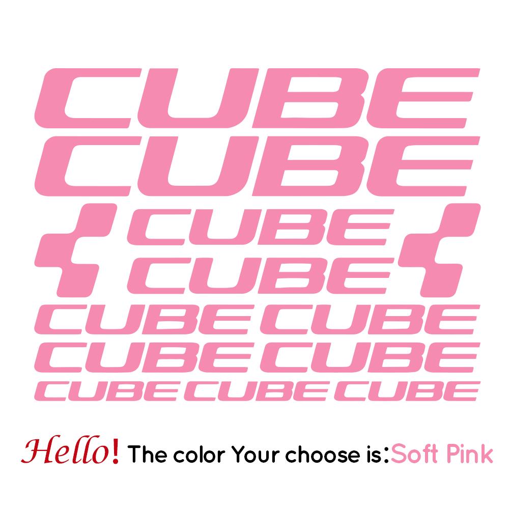 

Наклейки на раму велосипеда CUBE Наклейки для велосипеда Аксесуари Наклейка на кузов велосипеда Cube для шосейного катання Вінілова наклейка 34cm X 26cm