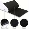 1Set/2pcs Width 10cm(4Inch) Strong Self-adhesive Fastener Tape Hook and Loop Back Nylon Sticker Adhesive Tape with Glue 1M