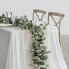 1.8-meter-long Artificial Simulated Eucalyptus Vine, Wedding Arch, Family Party Decoration, Entrance,Thanksgiving Decoration