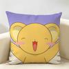 Anime CCardcaptor SSakura Cushion Cover Natural Linen Organic Fabric DoubleSided Printing Room Sofa Decor Pillow Case