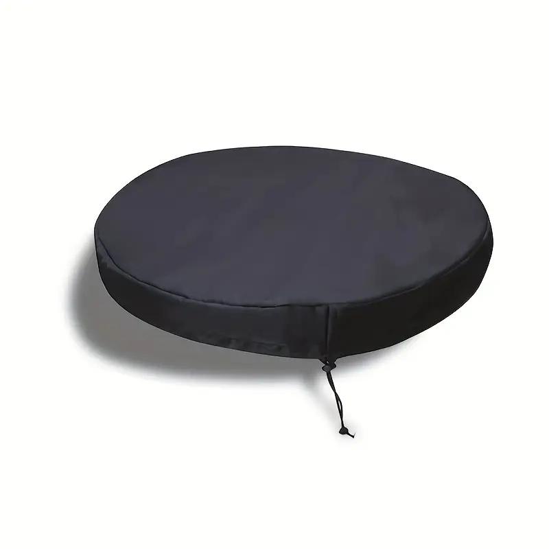 

Gallon Diesel Bucket Cover Dustproof Sunscreen Waterproof Drawstring Design 65x10CM чорний