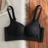 Women Seamless Wireless Thin Cup Push Up Anti Sagging Adjustable Bra