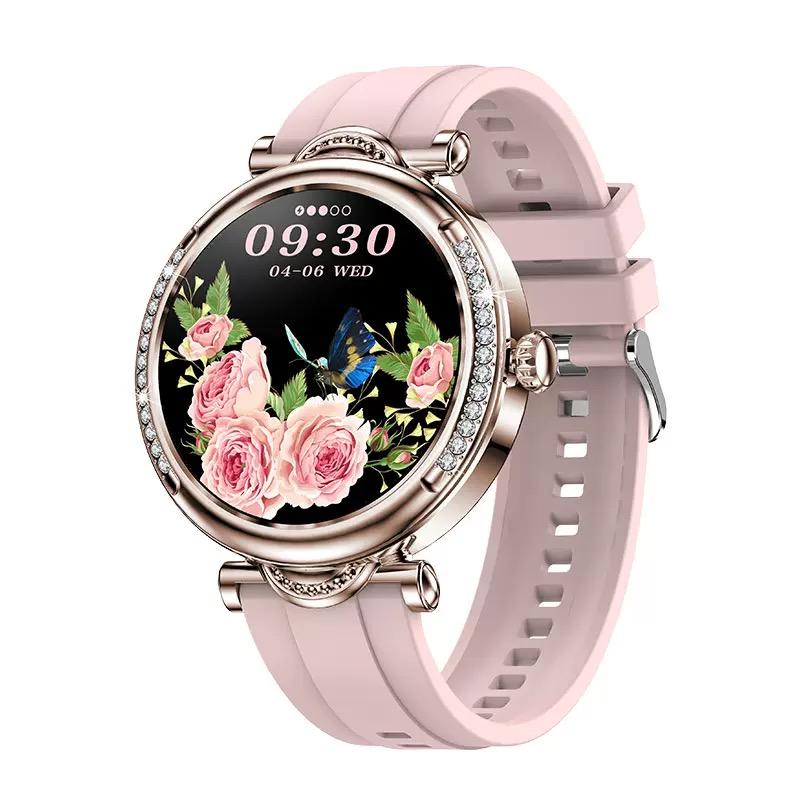 

2025 Для Xiaomi Android Модные Женские Смарт-часы 360*360 HD Экран Пульс Настраиваемый Циферблат Часов Голосовой Вызов Смарт-часы 2024 Новинка