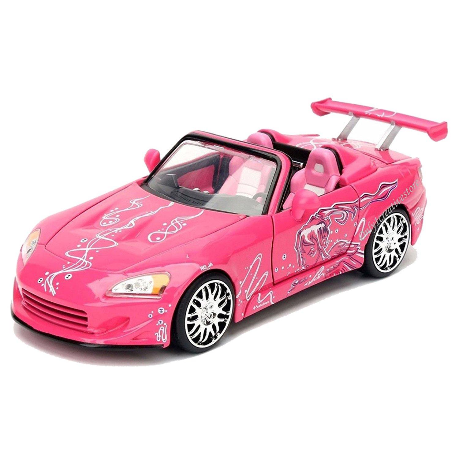 

Jada НОВАЯ БЫСТРЫЙ ФОРСАЖ РОЗОВАЯ ХОНДА S2000 литая модель автомобиля от Toys [Jada] 124 W/B & SUKI S [Предмет] розовый