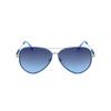 Lunettes de soleil pilote bleues unisexes Or0085