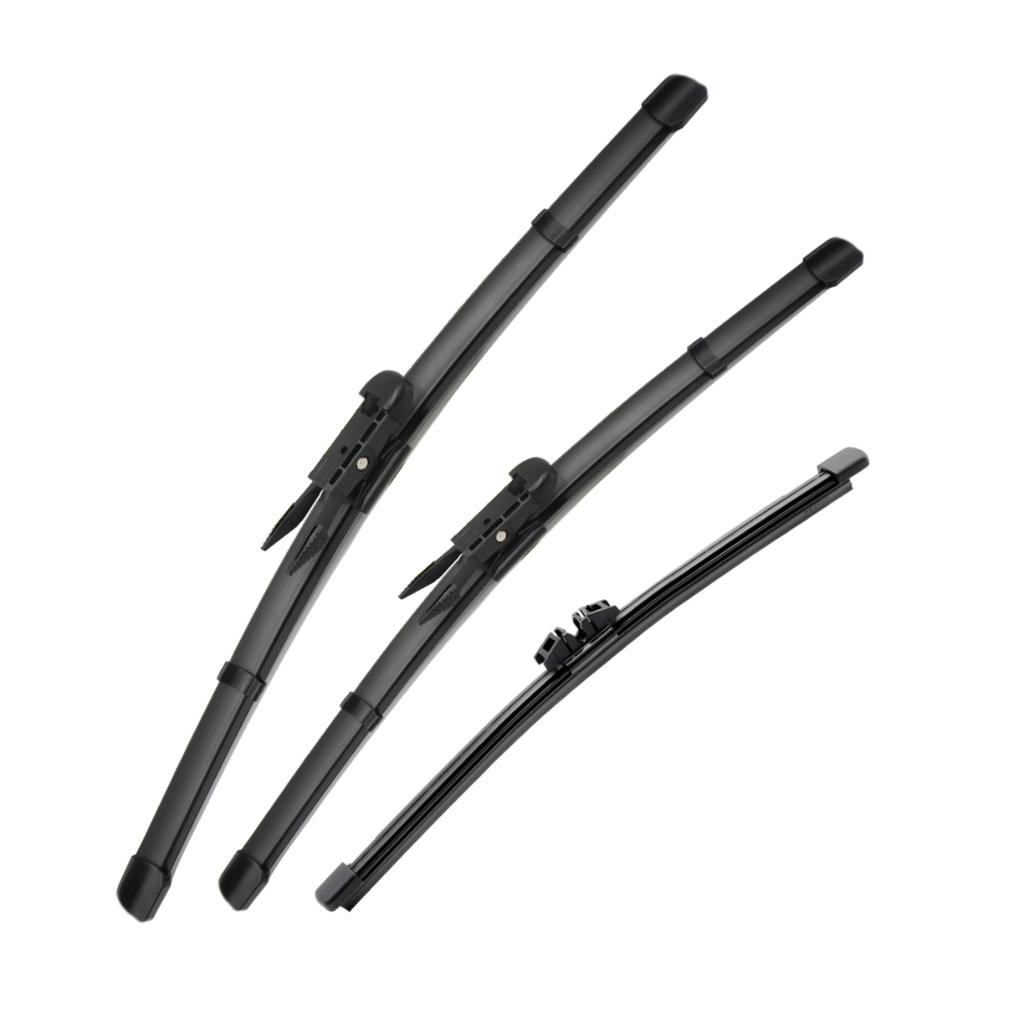 For Ford Kuga 2 Escape C520 2012-2018 2013 2014 Wiper Front & Rear Wiper Blades Windshield Windscreen Window Brushes 28"+28"+11