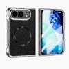 Luxury Glitter Magnetic For Magsafe Case For iPhone Ultra Fold 5G Wireless Charging Hinge Protective Cover