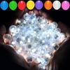 Aogist 100 Stück Weiße Ballonlichter, Lange Standby-Zeit Wasserdichtes Mini-Licht, Batteriebetrieben, Runde LED-Kugel Lampe für Latexballon Papierlaterne Party