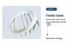 Round Aluminum Alloy Self-Closing Air Vent Louver Fan for Indoor Exhaust Systems