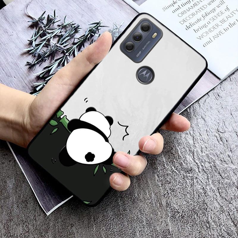

Phone Case For Moto G86 G85 G75 G15 G05 G56 G72 G53 G54 G84 G60 G31 G32 G24 G 5G G Play Cute cartoon panda Moto G Play 4G 2024