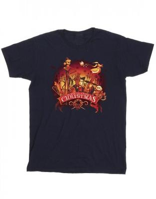 Mens The Nightmare Before Christmas Scary Christmas T-Shirt