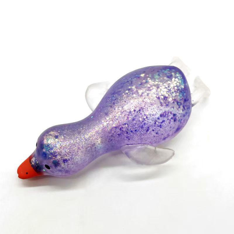 High-Value Crystal Duck Stress Relief Toy - Creative Decompression and Educational Fun for Kids