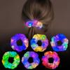 3pcs Large Size Light Up Scrunchies Colorful Mermaid LED Hair Scrunchie Birthday Gift